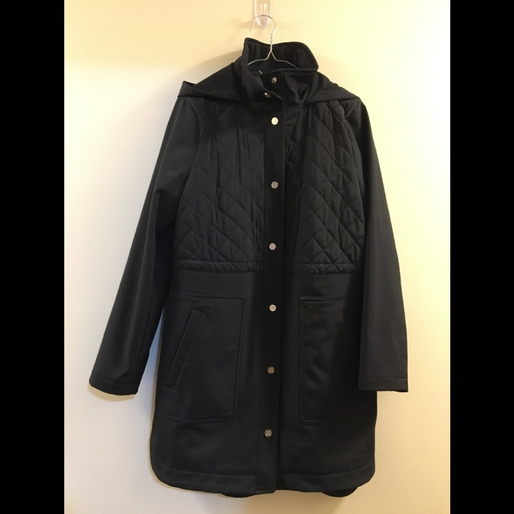 22. Ivanka Trump Hooded Trench Coat - Picture 8 of 16